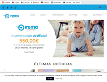 Tablet Screenshot of irema.org